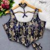 Tew Heavy Jari Banarasi Fabric Fancy Blouses